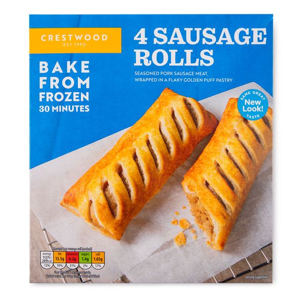 Crestwood Sausage Rolls 424g/4 Pack